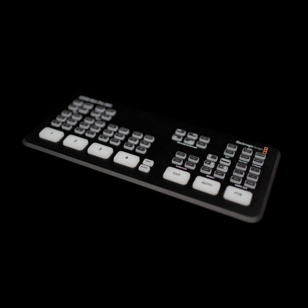 Keyboard Blackmagic in LightBox - Mr.Robot Studio